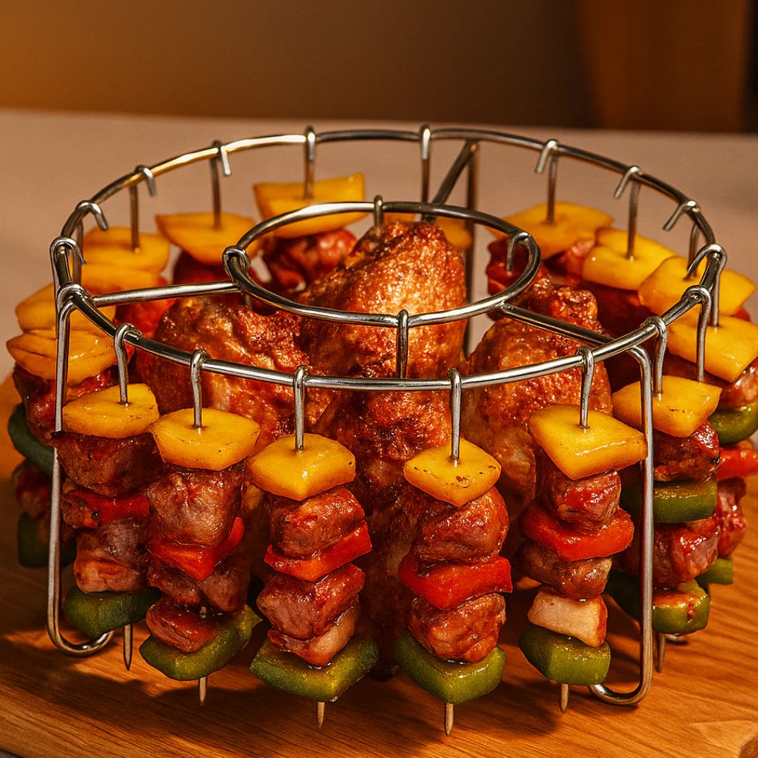 AirChef® – Parrilla Circular para Airfryer 🔥