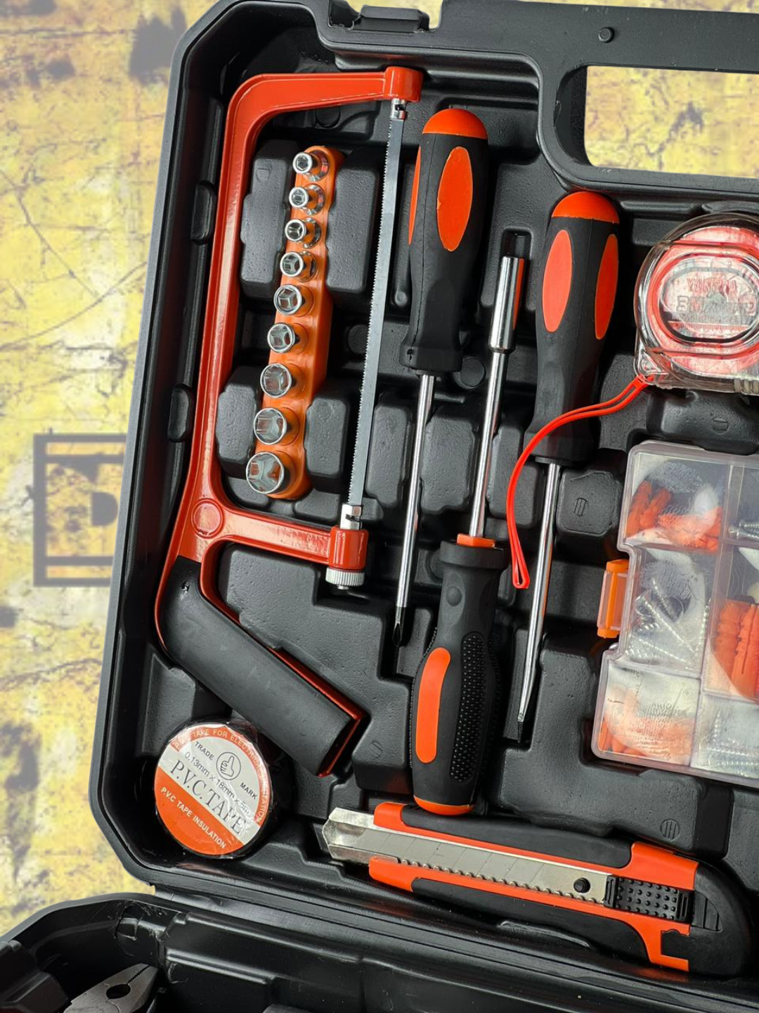 TALADRO DEWALT INALAMBRICO + KIT DE 49 HERRAMIENTAS 🧰🛠️