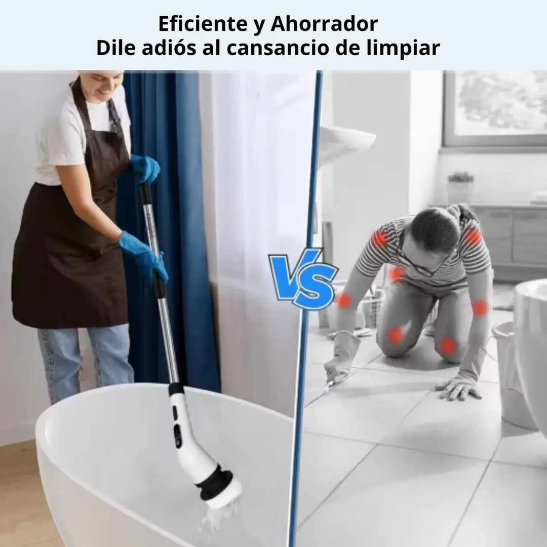 Cepillo Electrico De Limpieza 9 en 1 - Limpieza sin límites 🧹