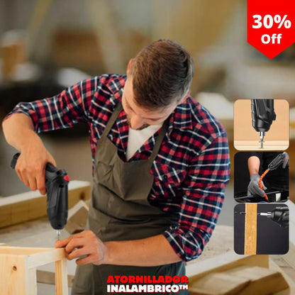 Kit Destornillador Eléctrico con 47 Piezas 🛠️🔋