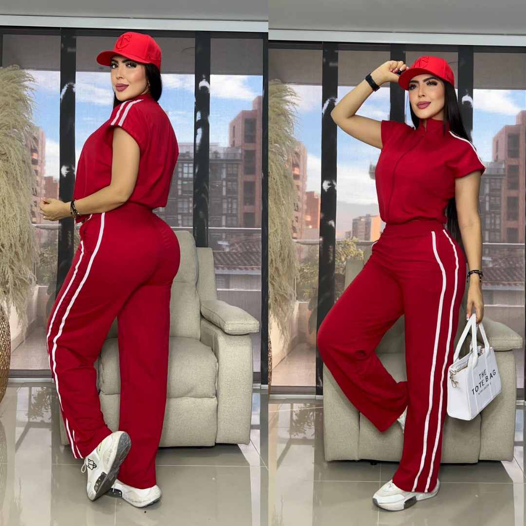 Conjunto Pantalón + Chaleco Burda Licrada – Comodidad y estilo en un solo conjunto 👗