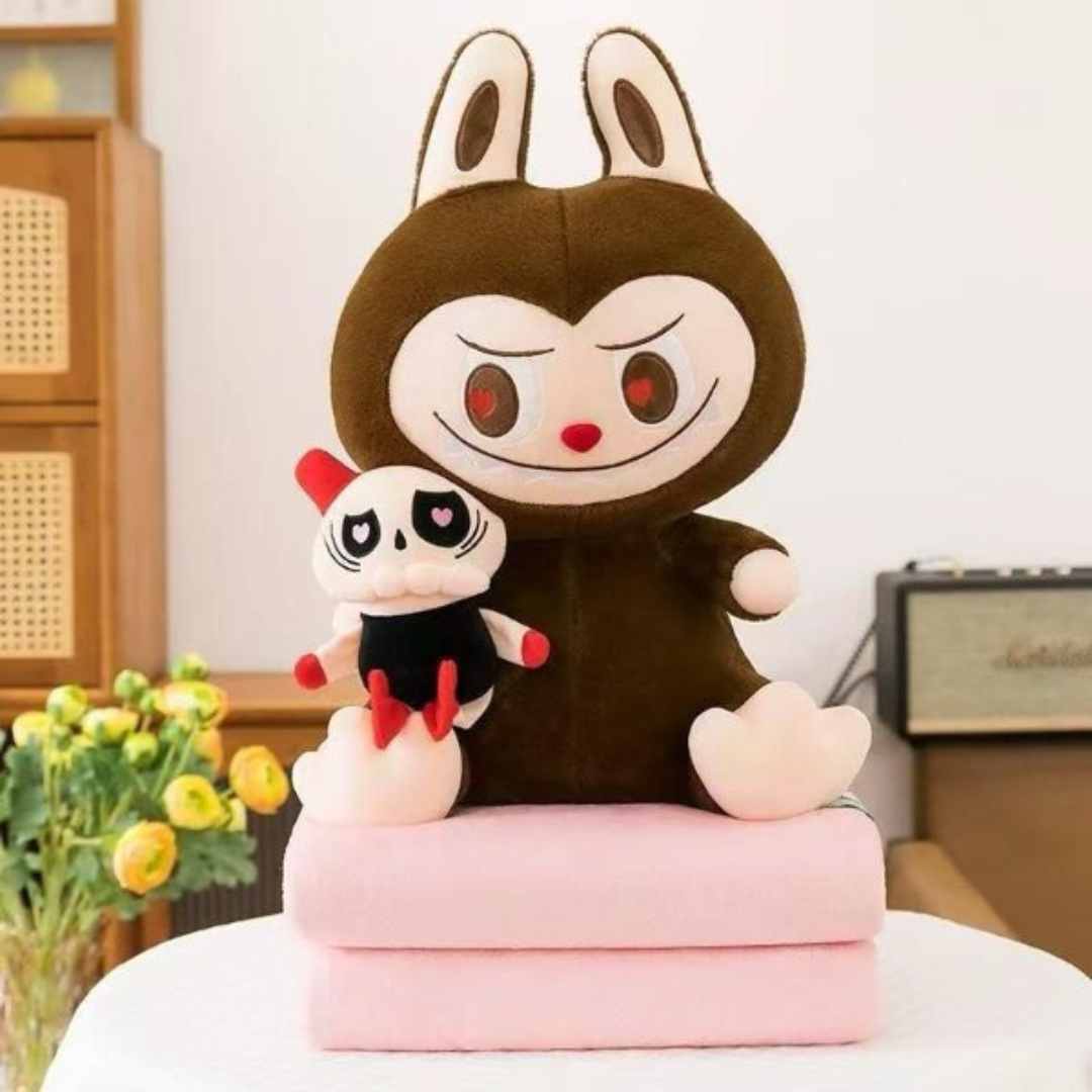 Peluche Manta Acompañante – Ternura y Abrigo 2en1 🧸✨