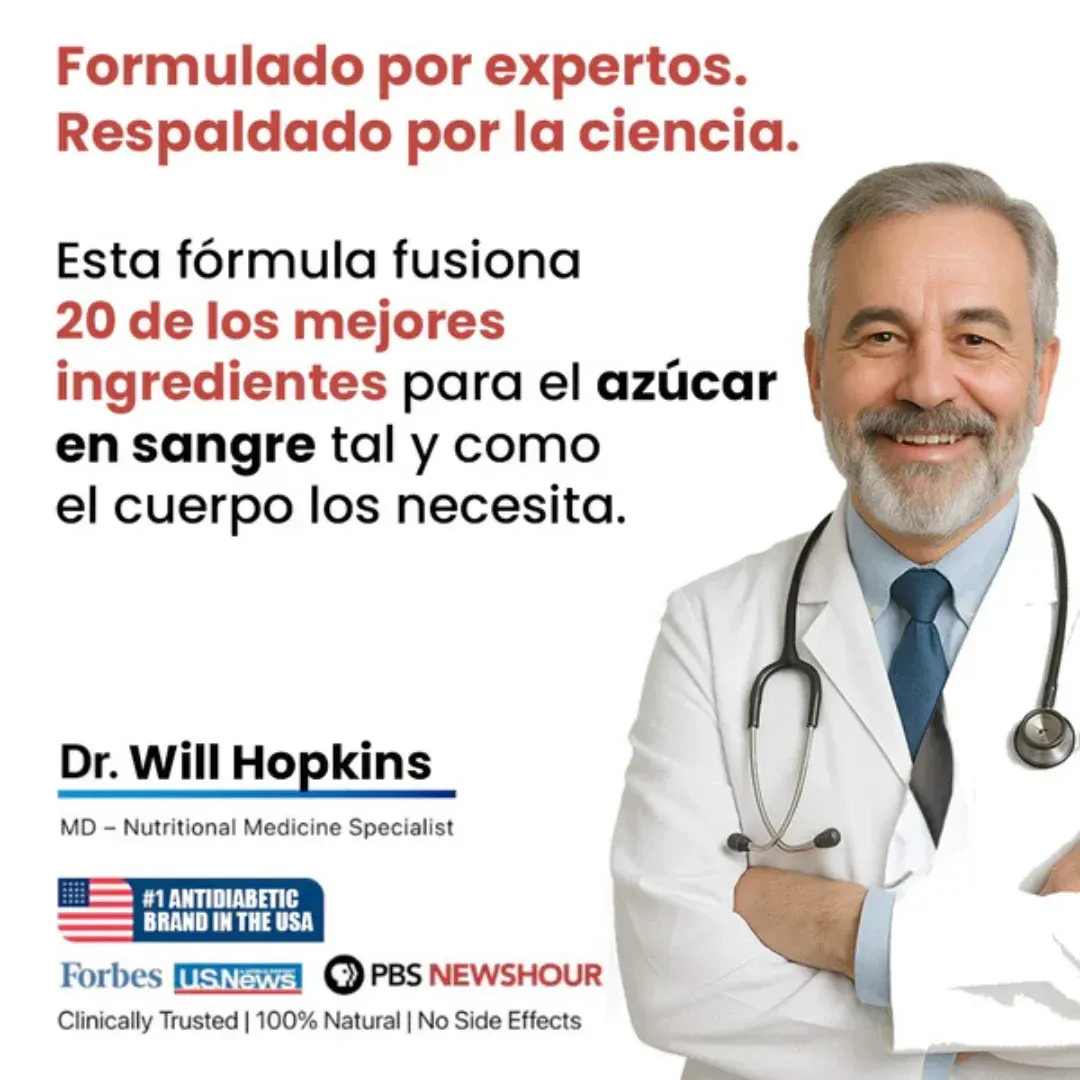 🧬Blood Sugar Complex: Ayuda a regular tu glucosa 🩸y ayuda a eliminar las bacterias del higado