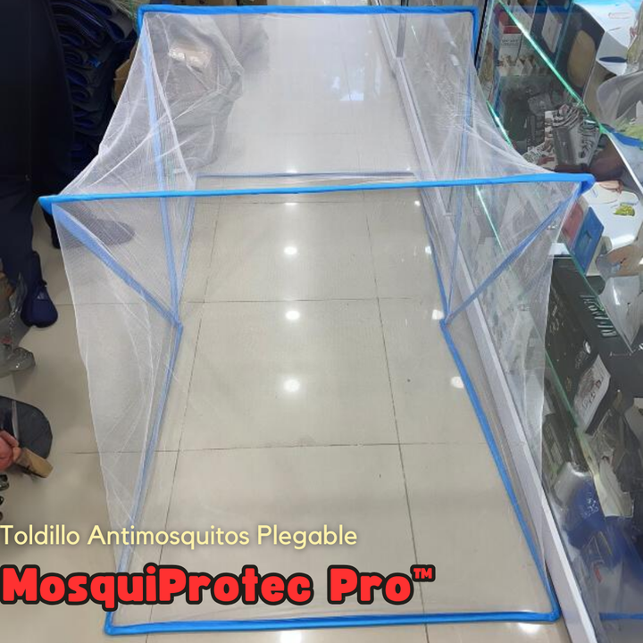 Toldillo Plegable Anti Mosquitos - MosquiProtec Pro™ 🦟🛏️