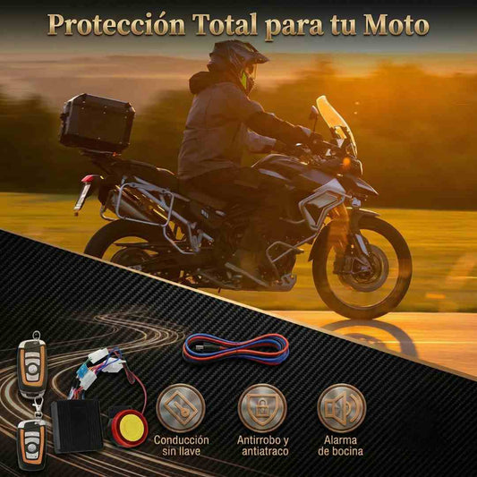 Alarma Moto Anti-Robo CK™ 2 Controles 🚨🔒