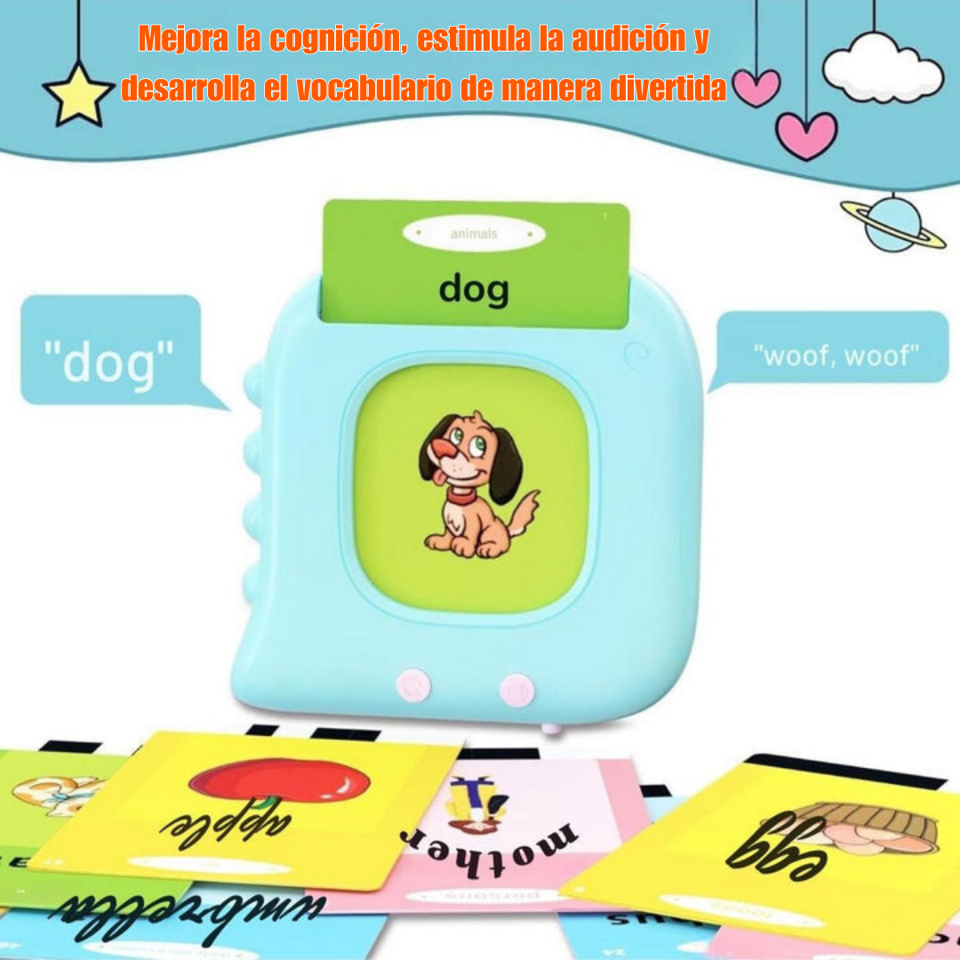 Lector Interactivo de Tarjetas - WordPlay Pro™ 📚🔊