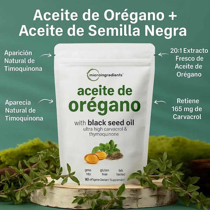 Aceite de Orégano – Tu Antibiótico Natural Poderoso 🌿