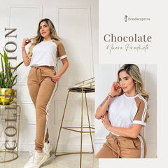 Set URBAN FIT – Estilo y Comodidad en Cada Paso 👟 - CHOCOLATE
