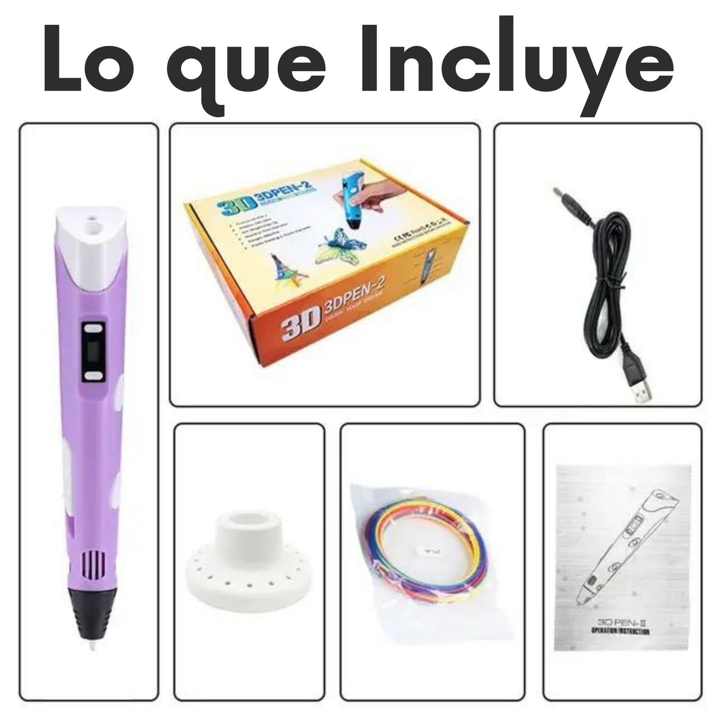 BOLÍGRAFO DE IMPRESIÓN 3D🎨✨
