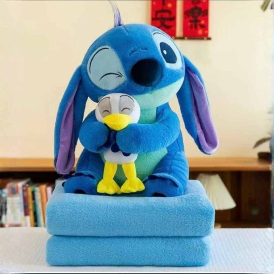 Peluche Manta Acompañante – Ternura y Abrigo 2en1 🧸✨