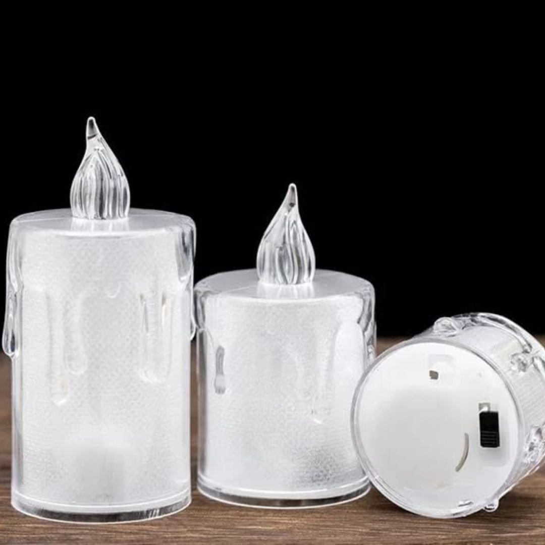 Velas LED Navideñas™ – Brillo cálido, cero riesgos ✨