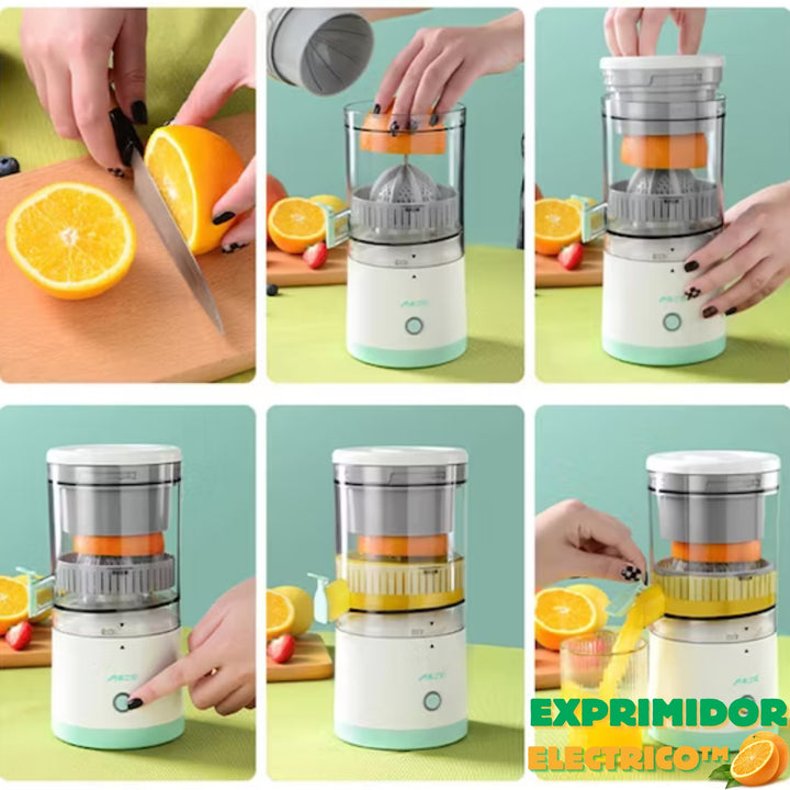 Exprimidor Eléctrico™ Recargable 🍊🥤🔋