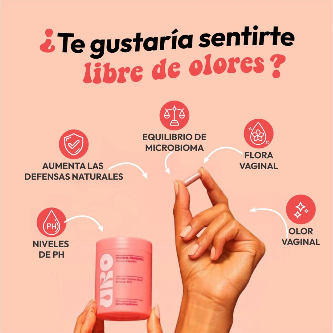 Uro Probiotico Vaginal + Nad+ Gratis 🌸✨