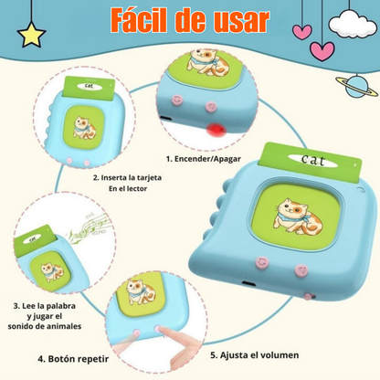 Lector Interactivo de Tarjetas - WordPlay Pro™ 📚🔊