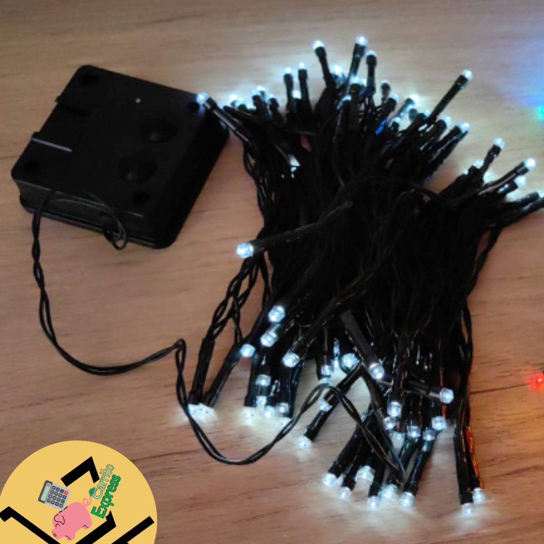 INSTALACIÓN LINEAL LED SOLAR x 20 METROS🎄🎅🏼
