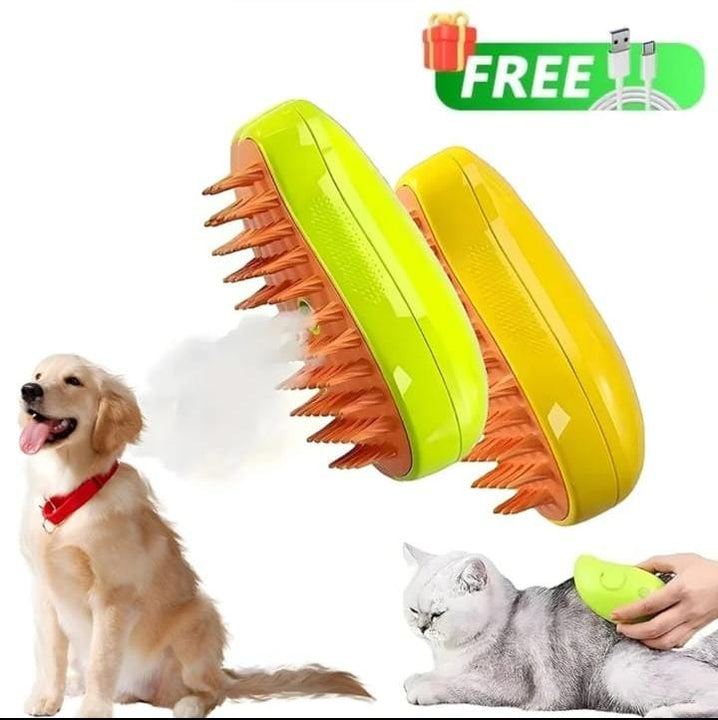 Cepillo Vaporizador 3 en 1 - VaporPet Pro™ 🐈🐕