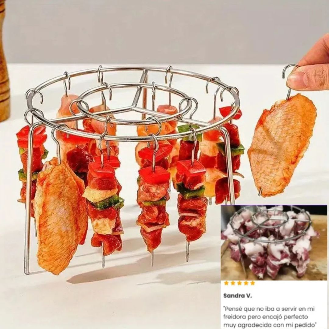 AirChef® – Parrilla Circular para Airfryer 🔥