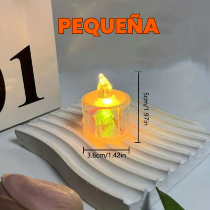 Velas LED Navideñas™ – Brillo cálido, cero riesgos ✨
