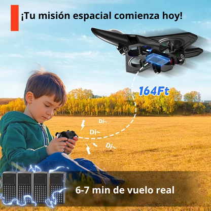 El Drone de Combate Más Divertido para Tus Hijos – Vuelo 360° y Batallas Aéreas 🛸