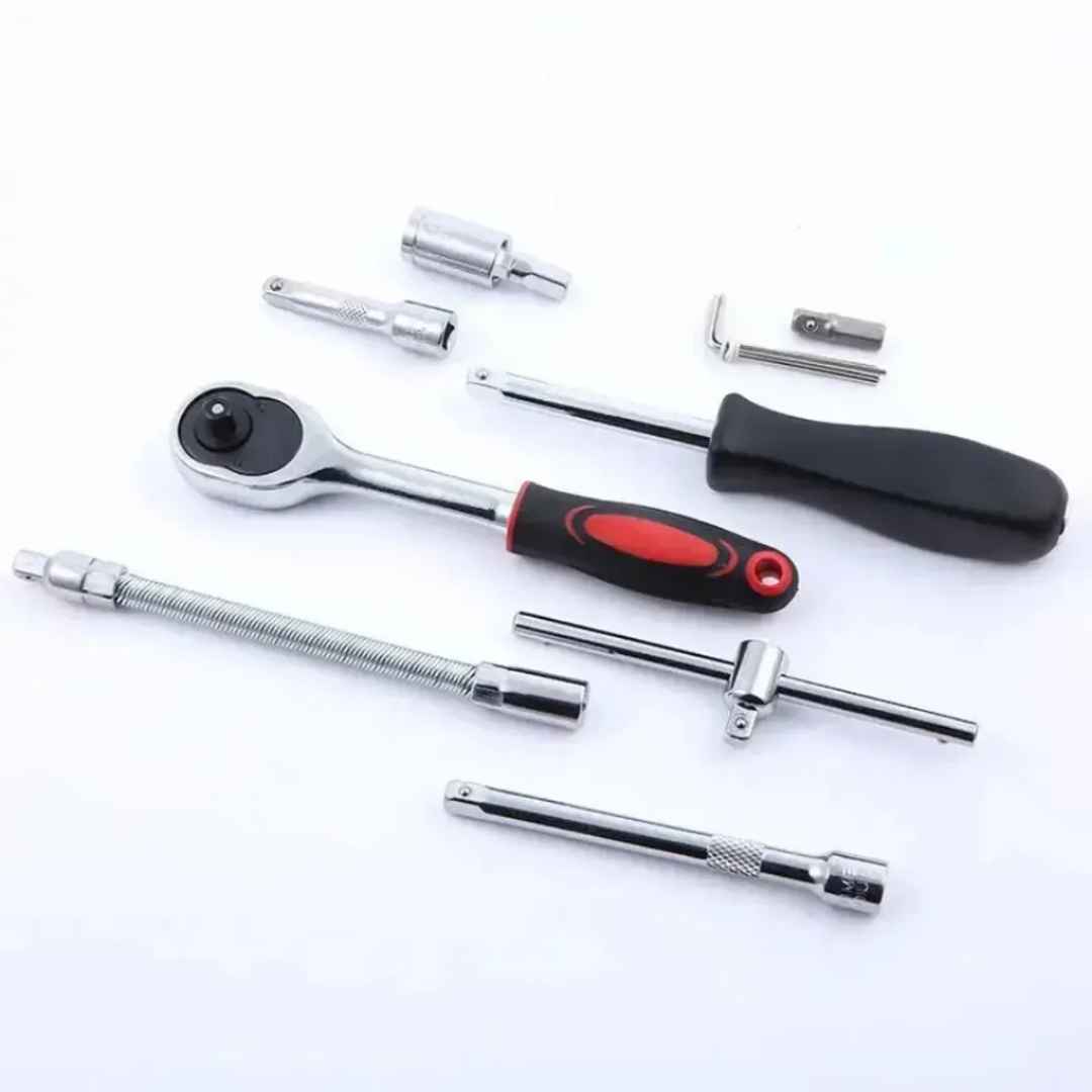 Ratchet 46 Piezas – Alcanza Cualquier Ángulo 🔧
