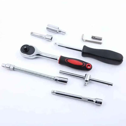 Ratchet 46 Piezas – Alcanza Cualquier Ángulo 🔧