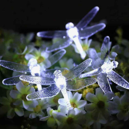 Guirnalda de luces de libélula, USB 5m