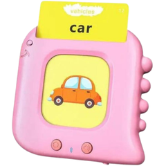 Lector Interactivo de Tarjetas - WordPlay Pro™ 📚🔊 - ROSADO