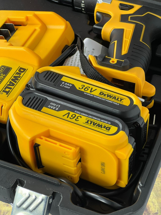 TALADRO DEWALT INALAMBRICO + KIT DE 49 HERRAMIENTAS 🧰🛠️
