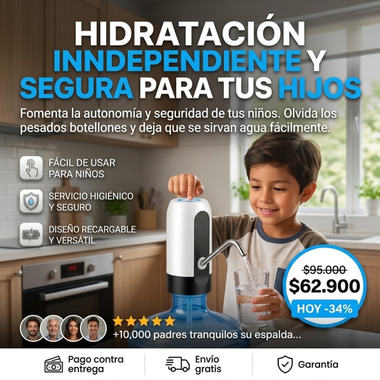 Dispensador Eléctrico Recargable 💧