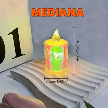 Velas LED Navideñas™ – Brillo cálido, cero riesgos ✨