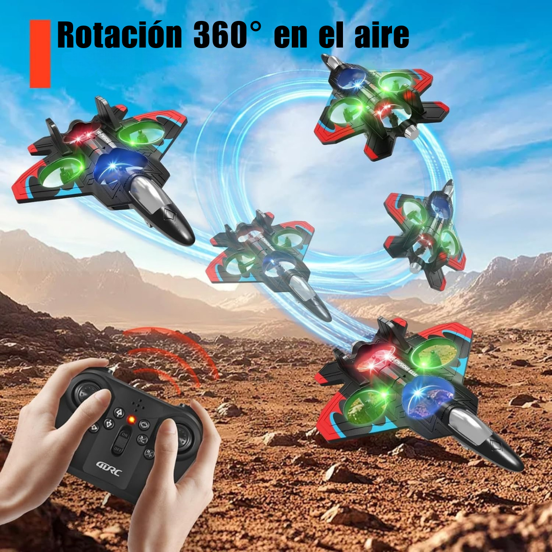 El Drone de Combate Más Divertido para Tus Hijos – Vuelo 360° y Batallas Aéreas 🛸