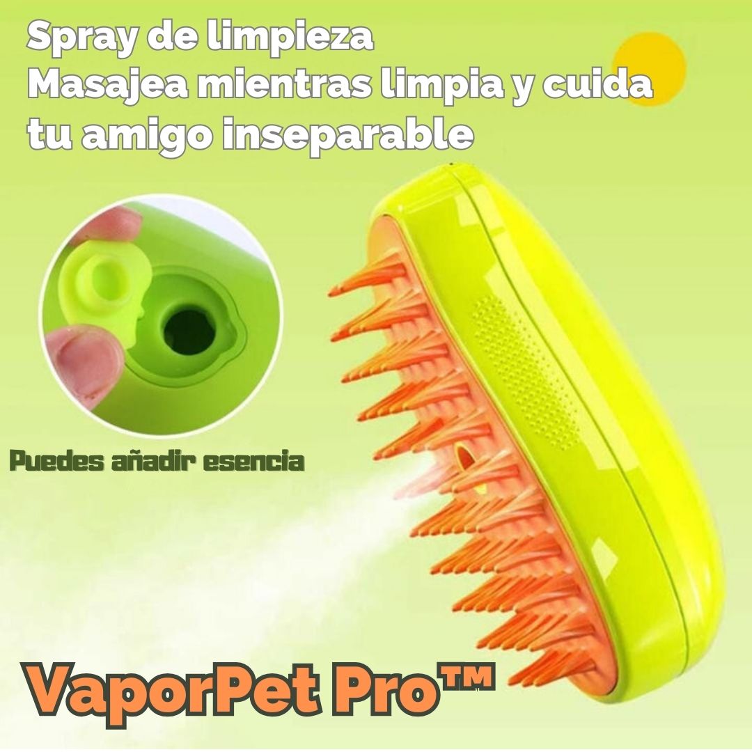 Cepillo Vaporizador 3 en 1 - VaporPet Pro™ 🐈🐕