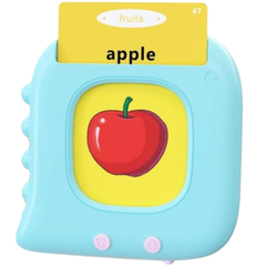 Lector Interactivo de Tarjetas - WordPlay Pro™ 📚🔊 - AZUL