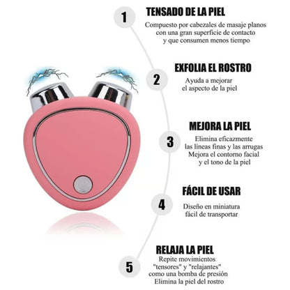 Masajeador Facial Hv Microcorriente 🌸✨