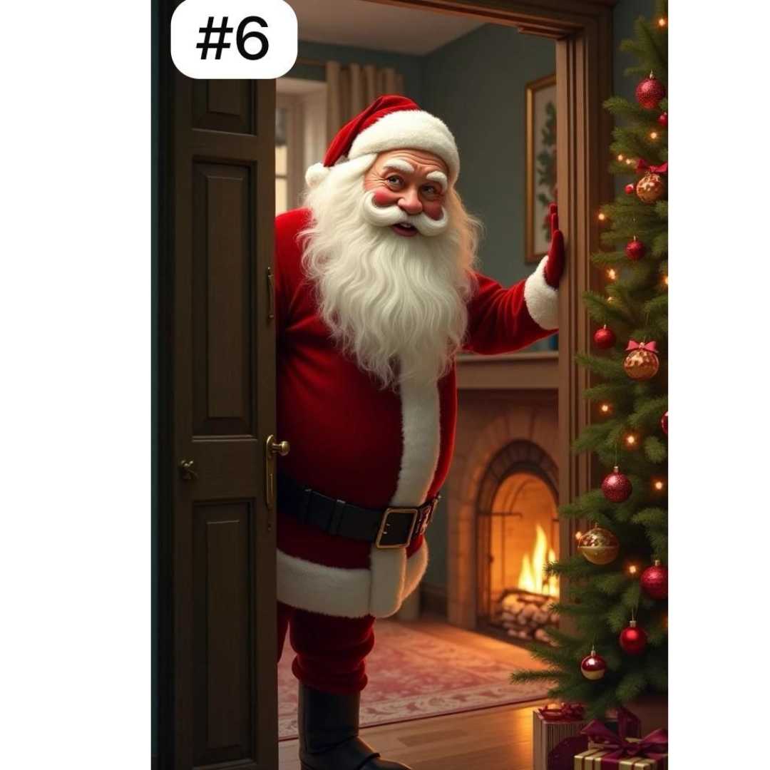 Funda Navideña Premium 80x200cm – Transforma Tu Puerta en Minutos 🎄