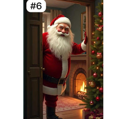 Funda Navideña Premium 80x200cm – Transforma Tu Puerta en Minutos 🎄 - ESTILO 06