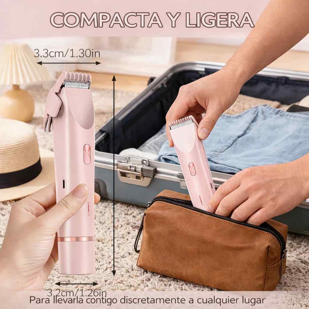 ✨ Rasuradora Dual Pro 2 en 1 – Suavidad sin límites 🌸