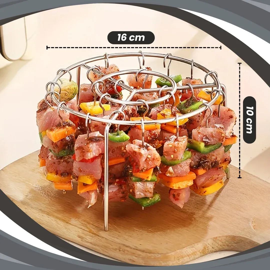 AirChef® – Parrilla Circular para Airfryer 🔥