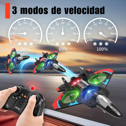 El Drone de Combate Más Divertido para Tus Hijos – Vuelo 360° y Batallas Aéreas 🛸