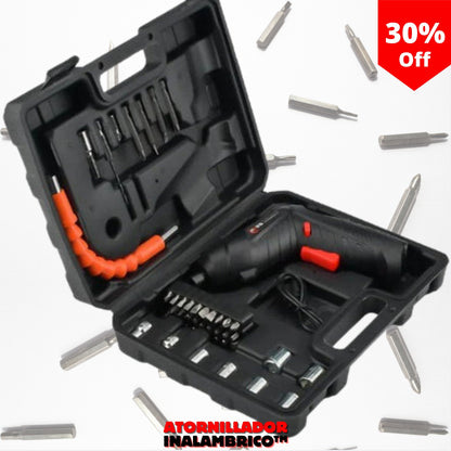 Kit Destornillador Eléctrico con 47 Piezas 🛠️🔋