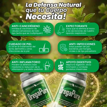 OregaPure by American Natural — Novedad en Colombia
