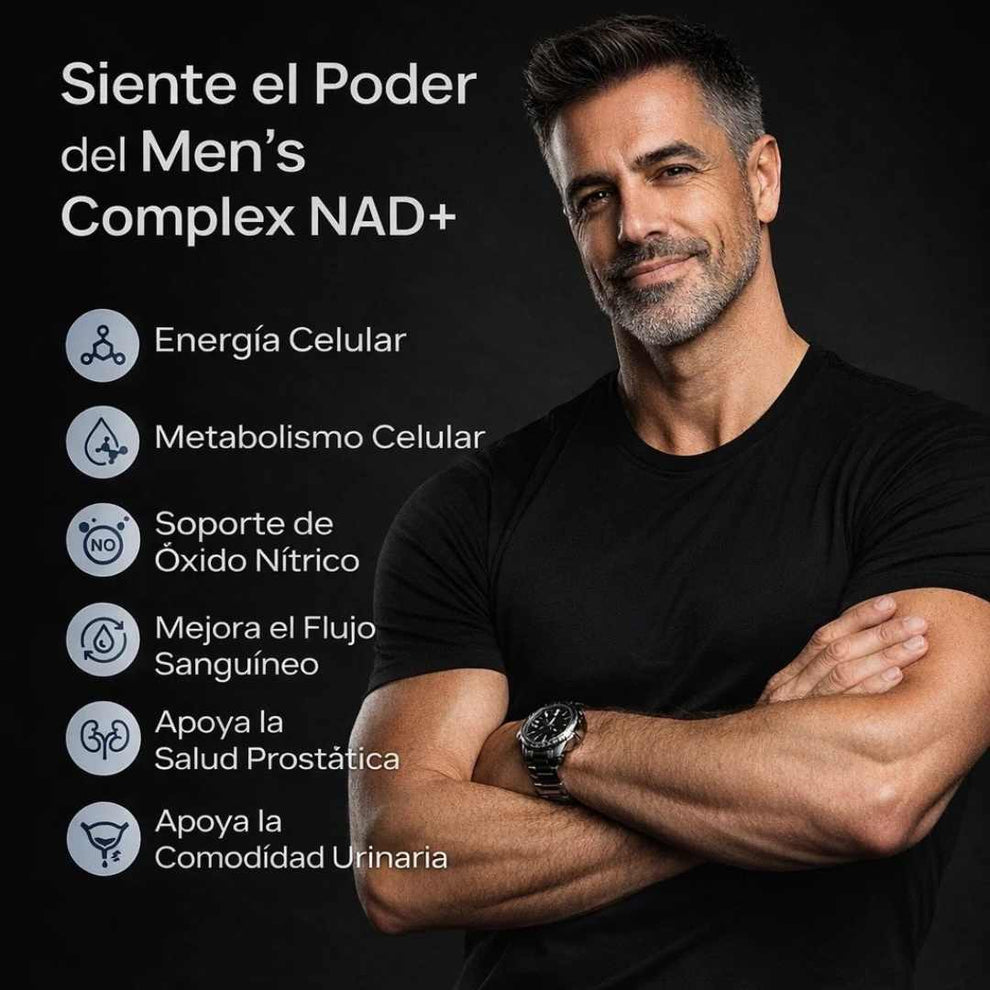 SELERD NAD+ For Men Complex (60 Cáps) – Vitalidad Masculina Total ⚡ ...