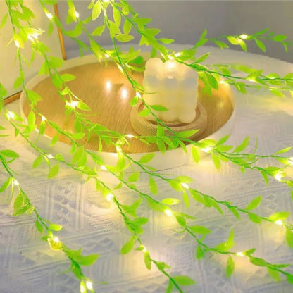 Guirnalda Enredadera Solar – EcoDecoración Natural ✨
