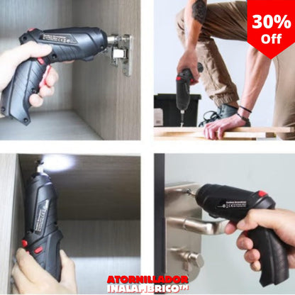 Kit Destornillador Eléctrico con 47 Piezas 🛠️🔋