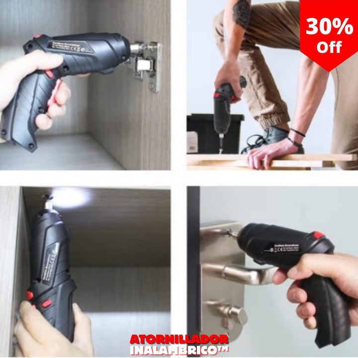 Kit Destornillador Eléctrico con 47 Piezas 🛠️🔋