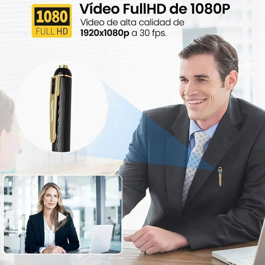 Bolígrafo Espía con Cámara Oculta HD