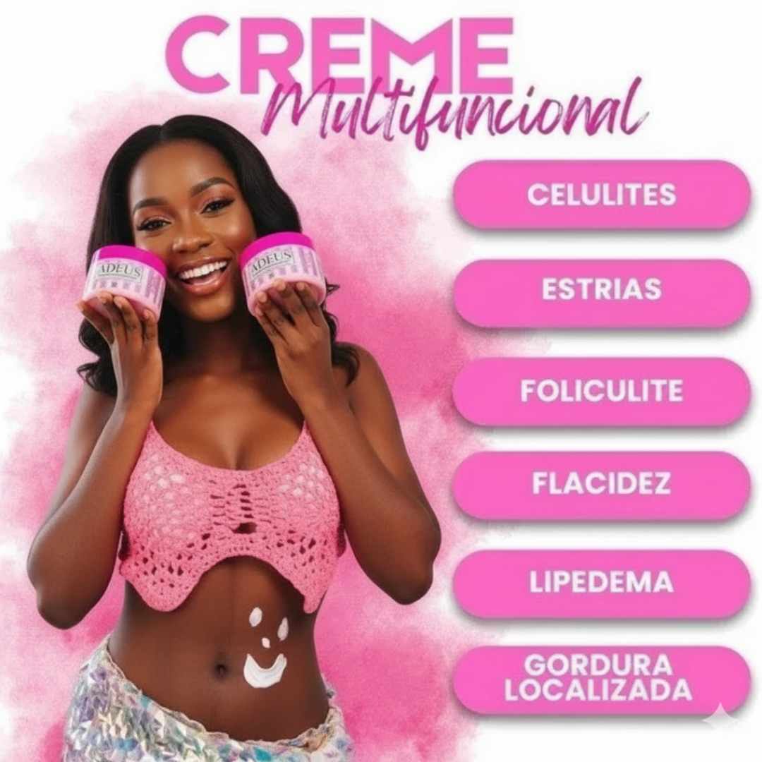 Crema Adeus 5 en 1 x 300g – Piel Firme y Sin Imperfecciones 💖 – Carrito Express Colombia