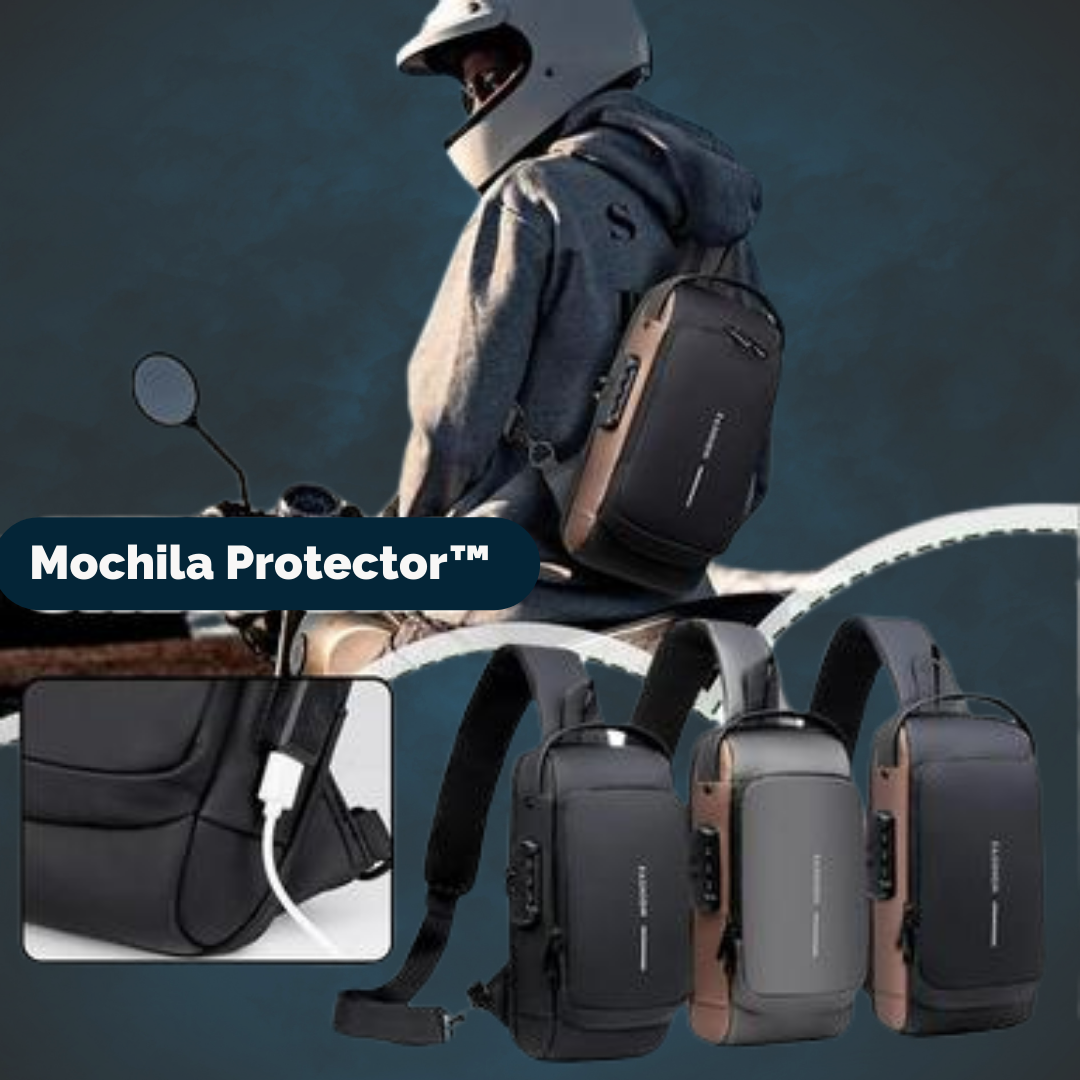Mochila Antirrobo Impermeable - Protector™ 🧳🔐