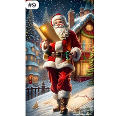 Funda Navideña Premium 80x200cm – Transforma Tu Puerta en Minutos 🎄 - ESTILO 09