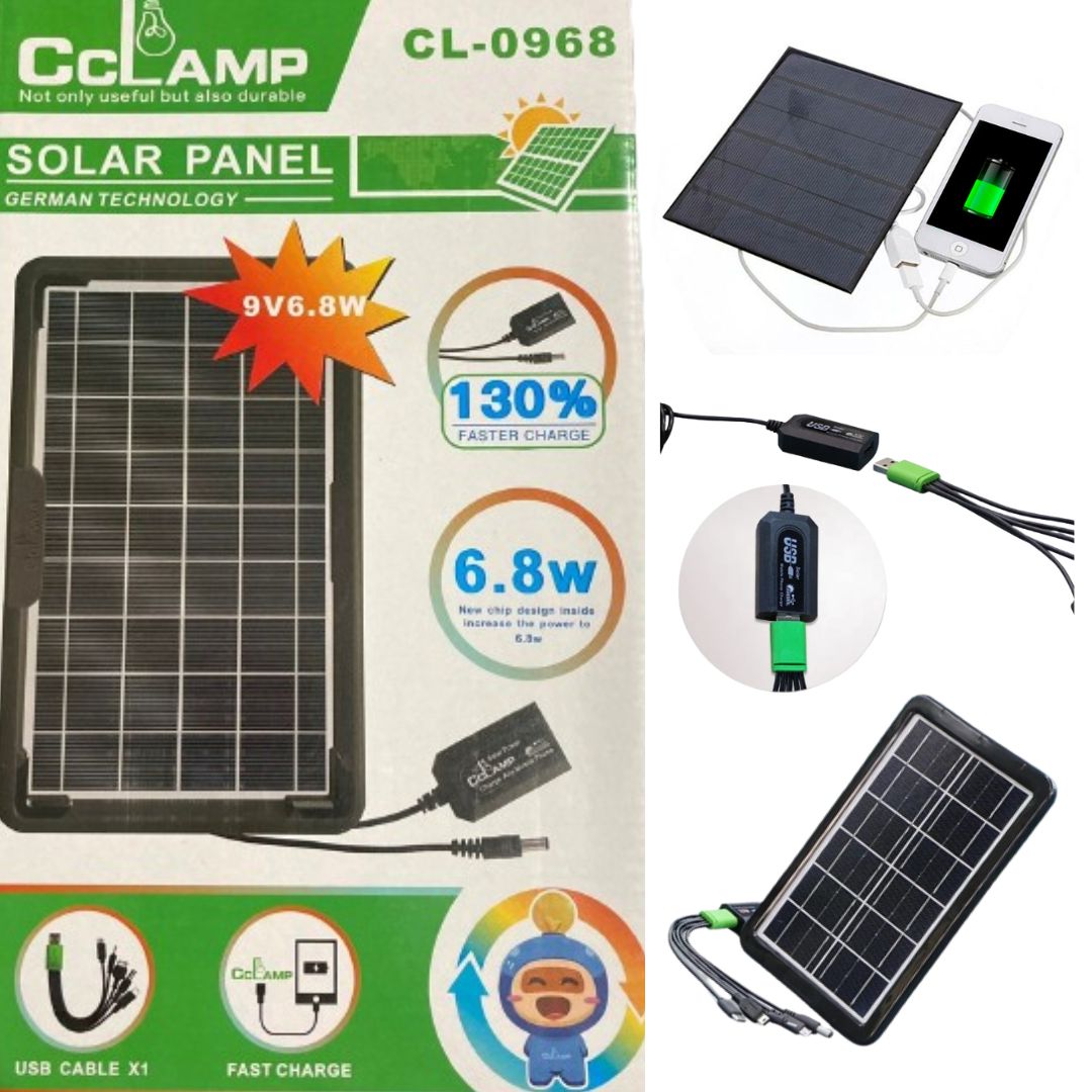 PANEL SOLAR PORTATIL 🌞💡